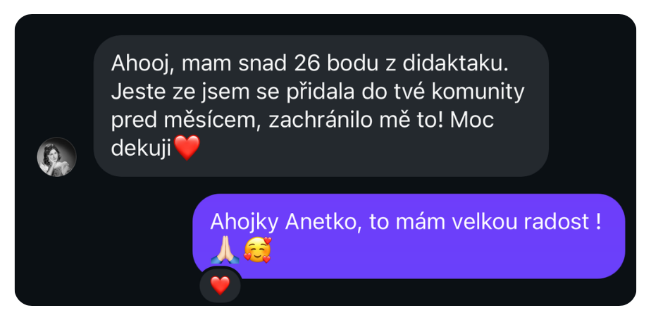 Zpráva od studentky po úspěšné maturitě z matiky – Matika s Hankou