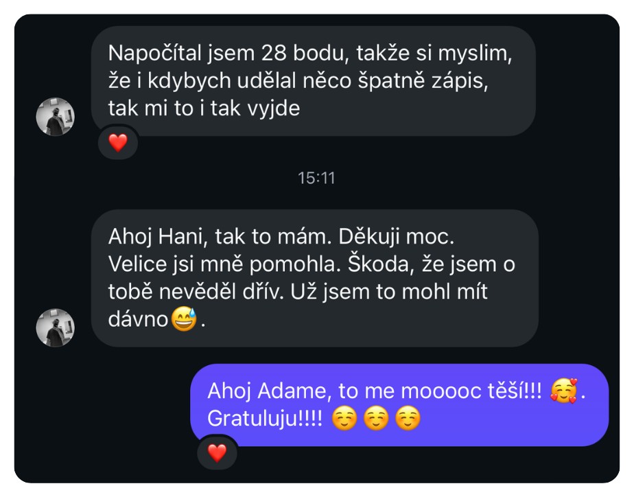 Zkušenost s komunitou Matika s Hankou – recenze maturanta