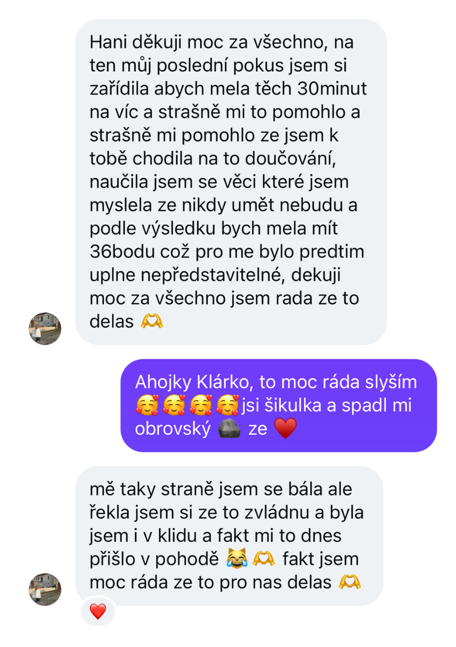 Recenze kurzu Matika s Hankou – maturant hodnotí přípravu