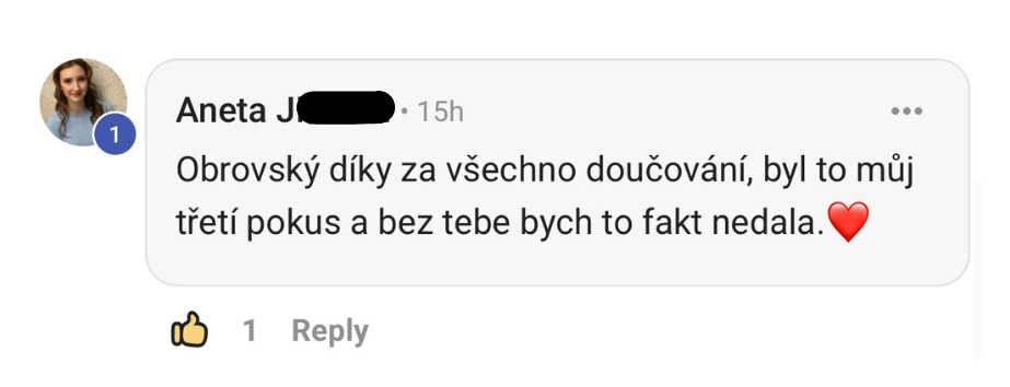 Recenze kurzu přípravy na maturitu z matematiky s Hankou